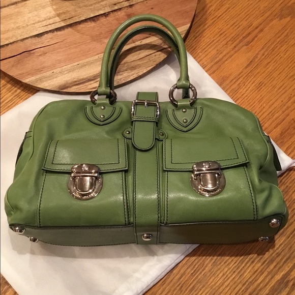 Marc Jacobs Handbags - Host pick⭐️Marc Jacobs Venetia Moss Green Satchel